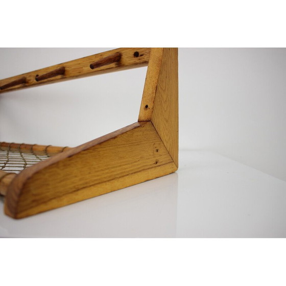 Image 1 of Vintage houten wandkapstok voor ULUV Krasna Jizba, Tsjecho-Slowakije 1960