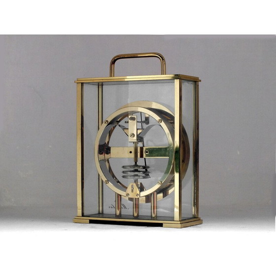 Image 1 of Vintage Huger West-Duitsland meteobar skeletbarometer, jaren 1960