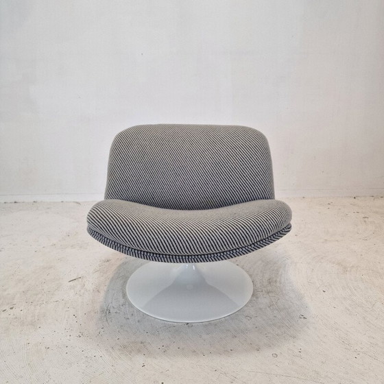 Image 1 of Vintage model 508 fauteuil in hout en metaal van Geoffrey Harcourt voor Artifort, 1970