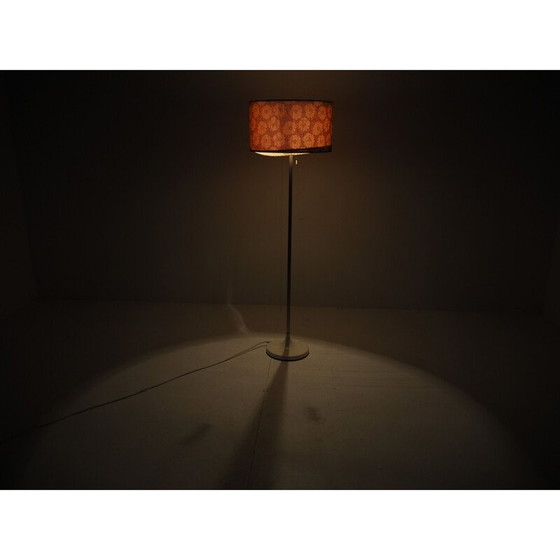 Image 1 of Vintage shadelamp vloerlamp in gebloemde stof, 1970