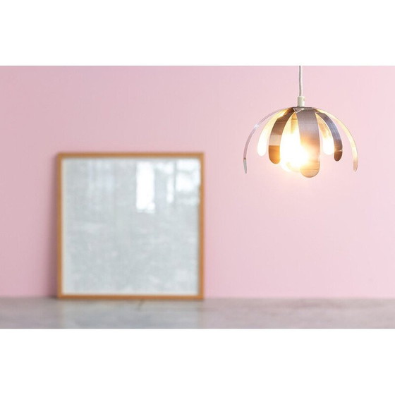 Image 1 of Vintage roestvrijstalen ophanging, Frankrijk 1970