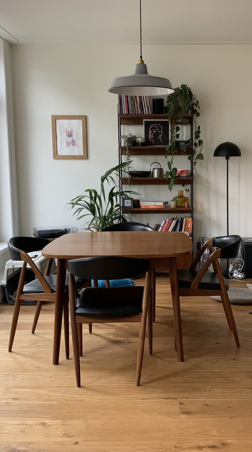 4x Kai Kristiansen Model 31 Eetkamerstoelen