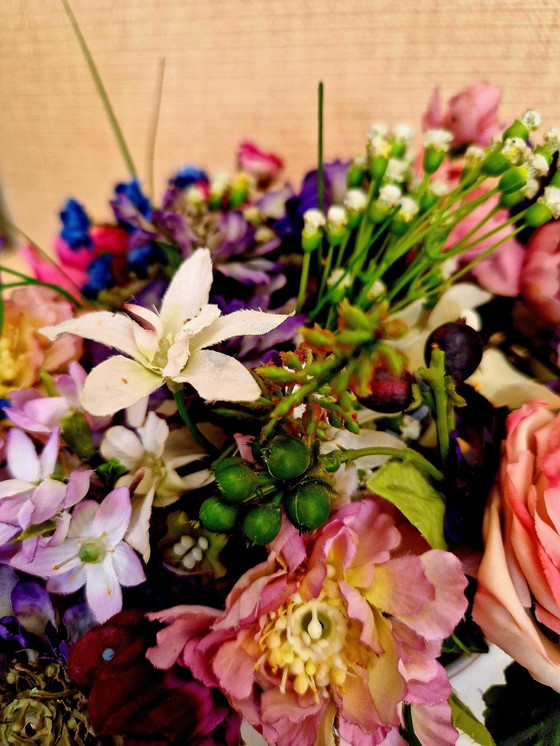 Image 1 of 1 Villeroy & Boch Soepterrine Met Zijden Bloemen