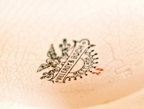 Image 1 of 1 Villeroy & Boch Soepterrine Met Zijden Bloemen