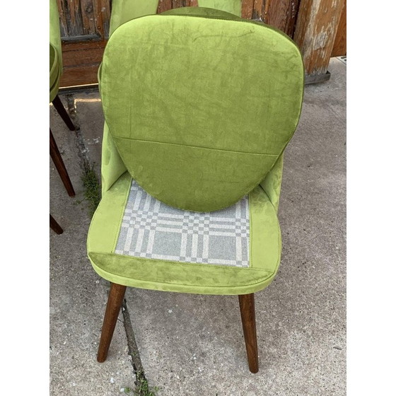 Image 1 of Set van 4 eetkamerstoelen uit de Mid Century van Antonín Šuman voor Tatra Nábytok, 1960