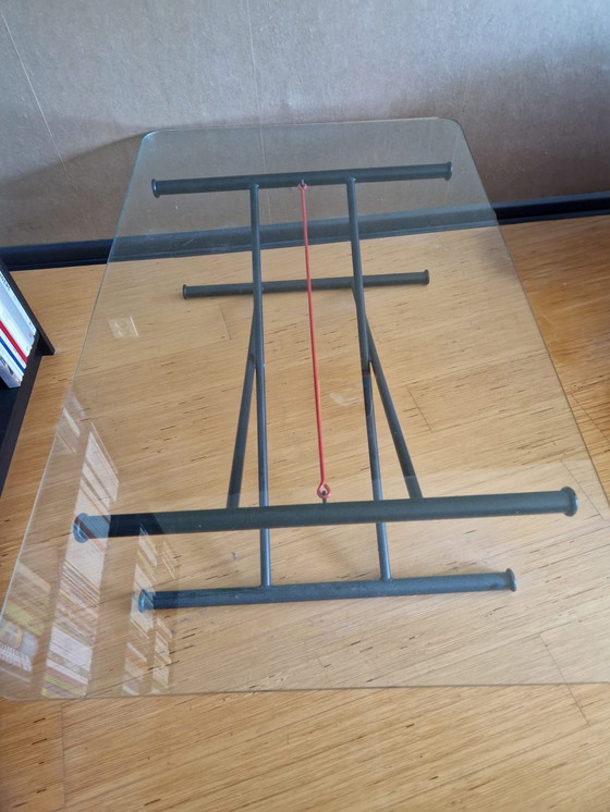 Image 1 of 2x Glazen minimalistisch design tafel