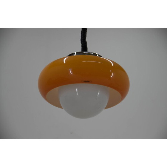 Image 1 of Mid century verstelbare hanglamp van Harvey Guzzini voor Meblo, Italië 1970