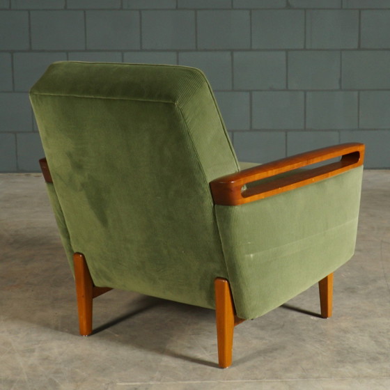 Image 1 of Vintage Sofa/Slaapbank Met Fauteuil – Jaren 60