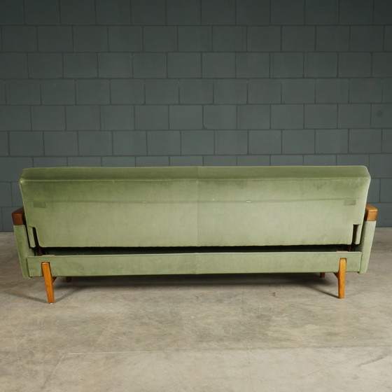 Image 1 of Vintage Sofa/Slaapbank Met Fauteuil – Jaren 60