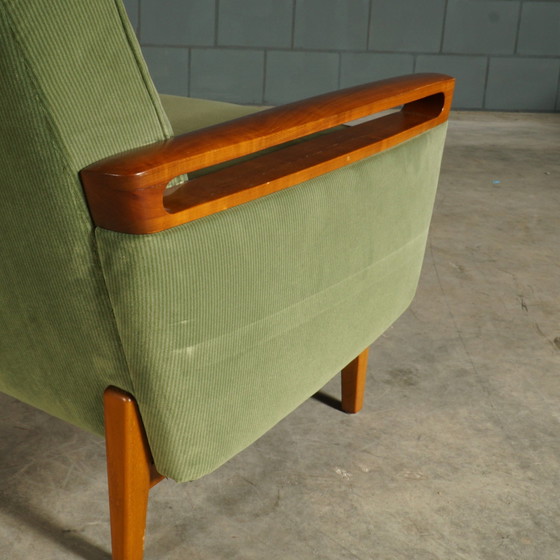 Image 1 of Vintage Sofa/Slaapbank Met Fauteuil – Jaren 60