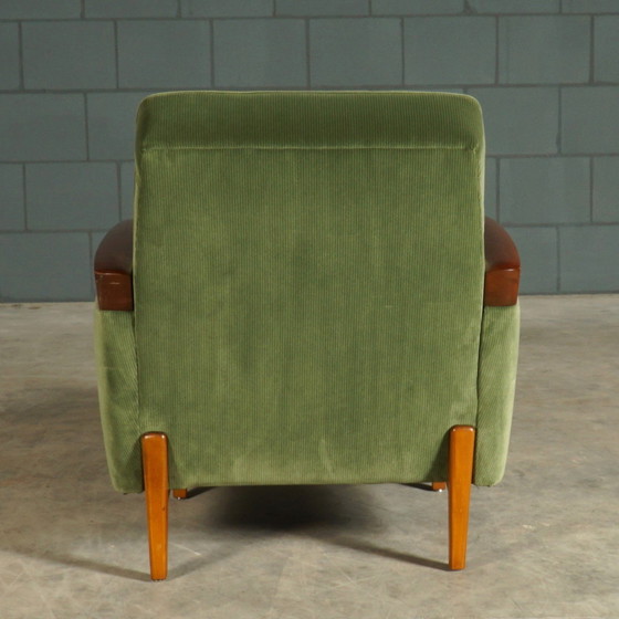 Image 1 of Vintage Sofa/Slaapbank Met Fauteuil – Jaren 60