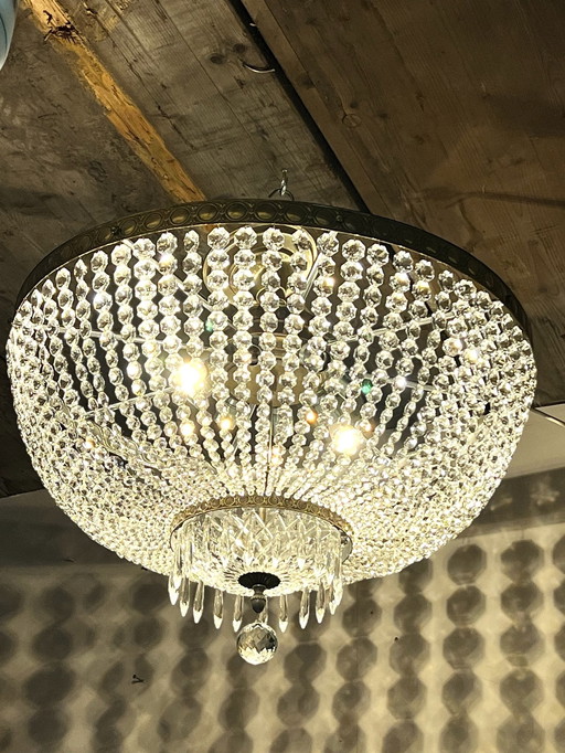 Mega Xxl Vintage Kristal Lamp