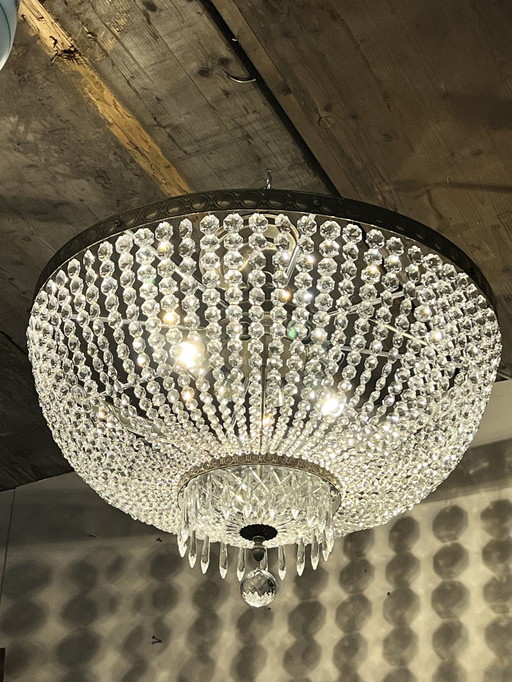 Mega Xxl Vintage Kristal Lamp