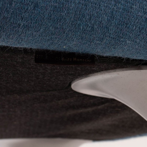 Image 1 of Vintage blauw en grijze RO fauteuil van Jaime Hayon voor Fritz Hansen