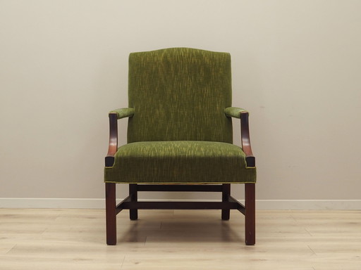 Mahoniehouten fauteuil, Deens ontwerp, 1970S, Productie: Denemarken