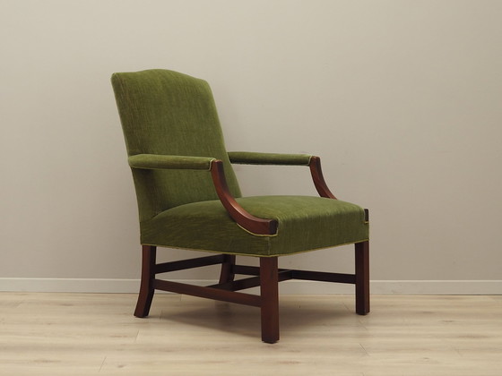 Image 1 of Mahoniehouten fauteuil, Deens ontwerp, 1970S, Productie: Denemarken