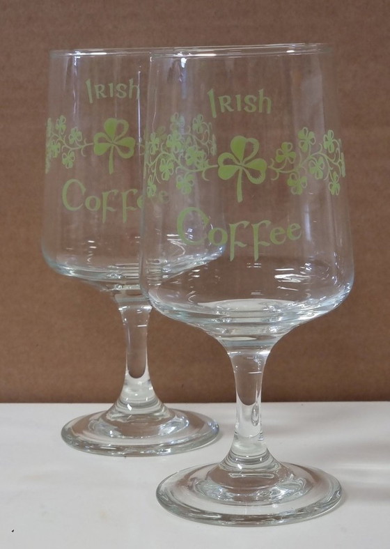 Image 1 of 2130 Vintage Irish Coffee Glazen Koffieglazen