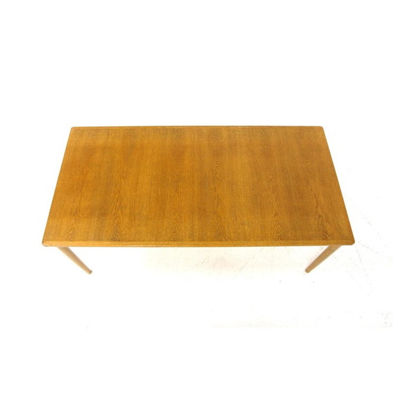 Image 1 of Scandinavische vintage salontafel van teak en eikenhout, Zweden 1960