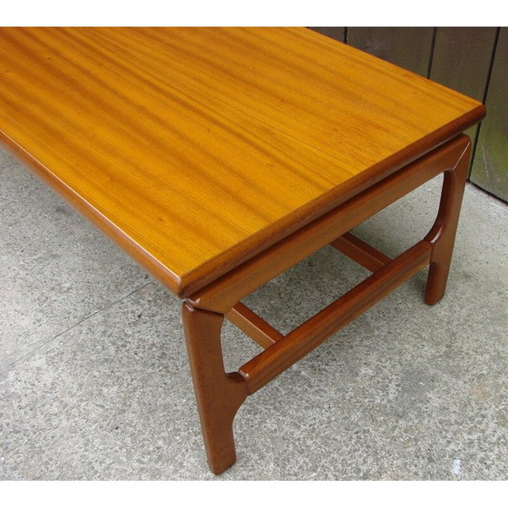Image 1 of Vintage teakhouten salontafel, 1970