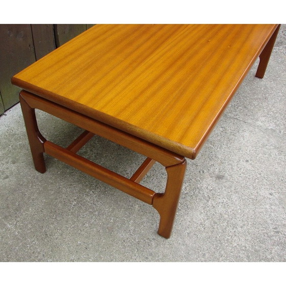 Image 1 of Vintage teakhouten salontafel, 1970
