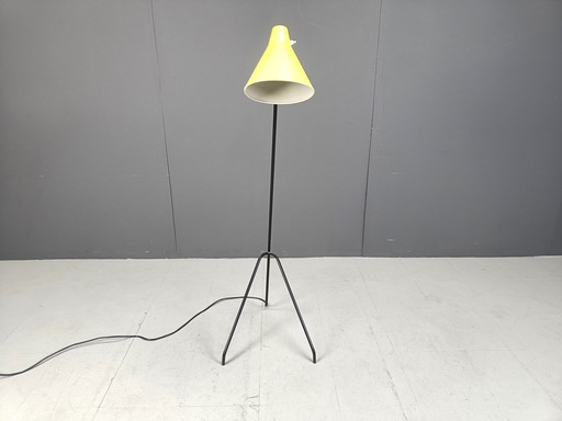 Sprinkhaan vloerlamp van Willem Van Doorn, 1960S