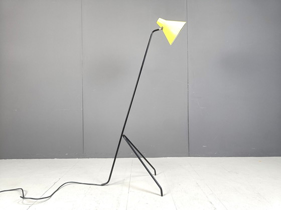 Image 1 of Sprinkhaan vloerlamp van Willem Van Doorn, 1960S