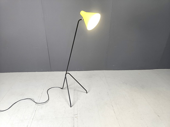 Image 1 of Sprinkhaan vloerlamp van Willem Van Doorn, 1960S