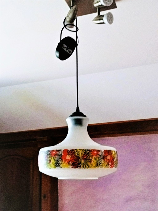 Opaline 70's hanglamp