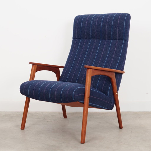 Teakhouten fauteuil, Deens ontwerp, 1970S, Productie: Denemarken