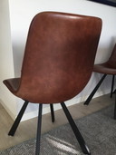 6x Goossens Eetkamerstoelen