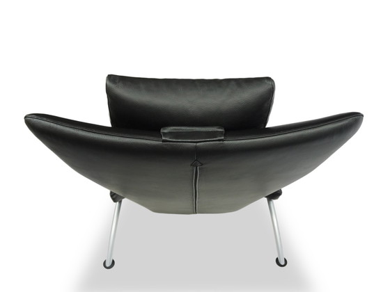 Image 1 of Wk Wohnen Solo 699 fauteuil / ligstoel zwart leer