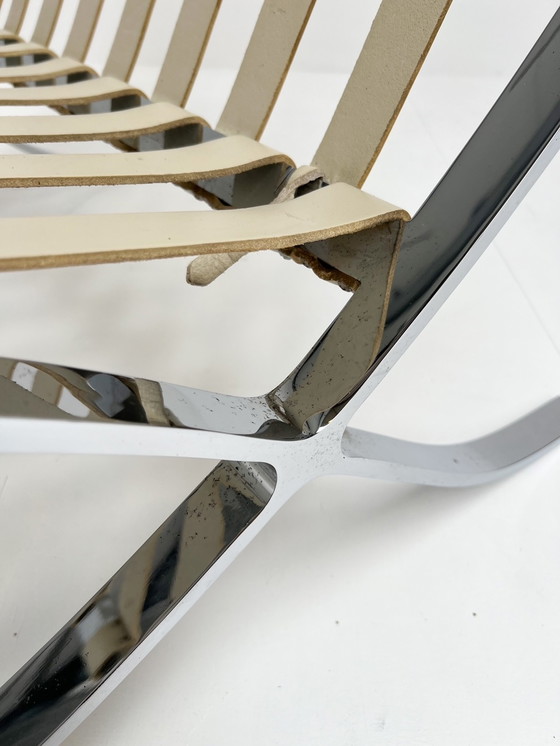 Image 1 of Barcelona Chair Van Casprini, 1980'S