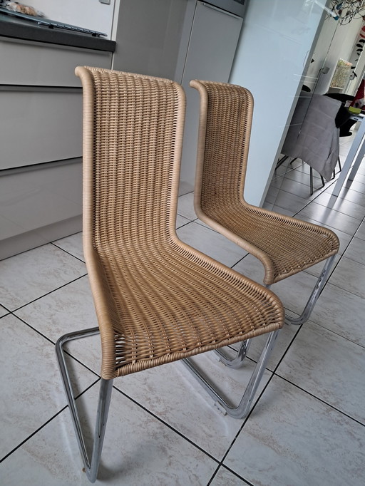 2 Tecta B-20 Stoelen.