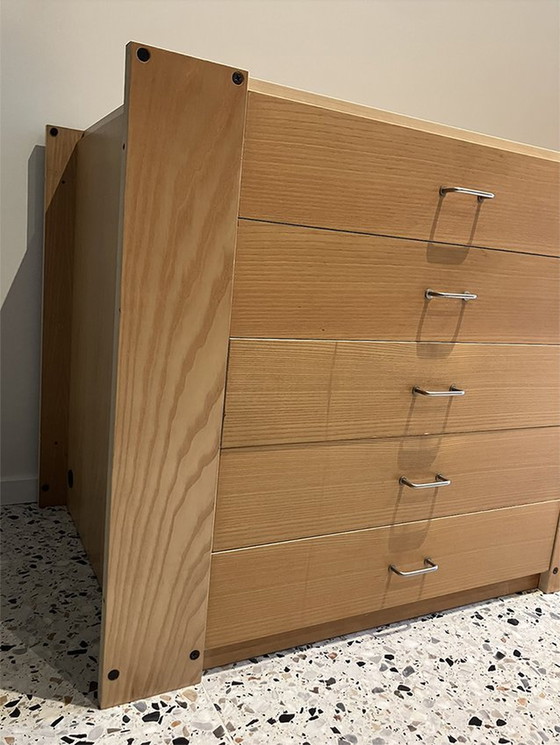 Image 1 of Vintage Italiaans Design Dressoir Kast - Stilwood - jaren 70