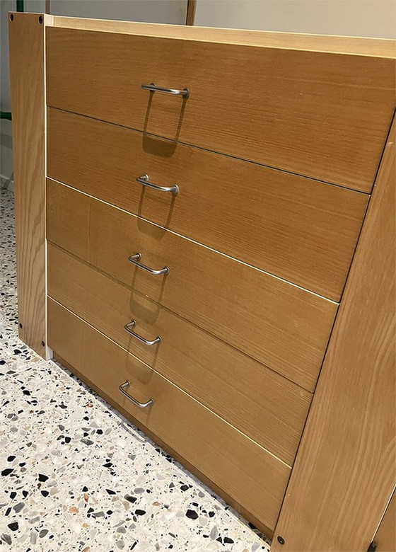 Image 1 of Vintage Italiaans Design Dressoir Kast - Stilwood - jaren 70