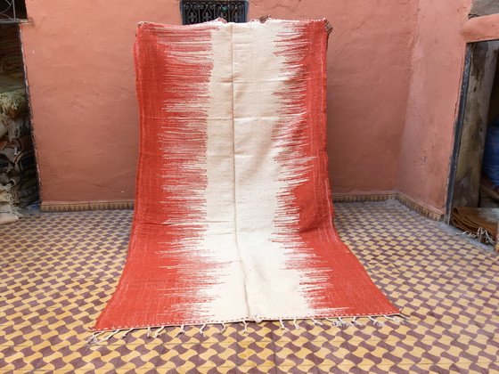 Image 1 of Kelim Boujaad Berber Tapijt 328 X 179 Cm