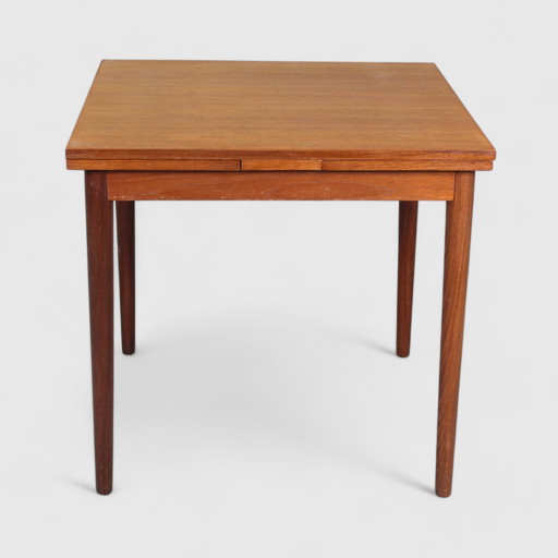 Vintage Vierkante Uitschuifbare Eettafel - Jaren '60, Teak