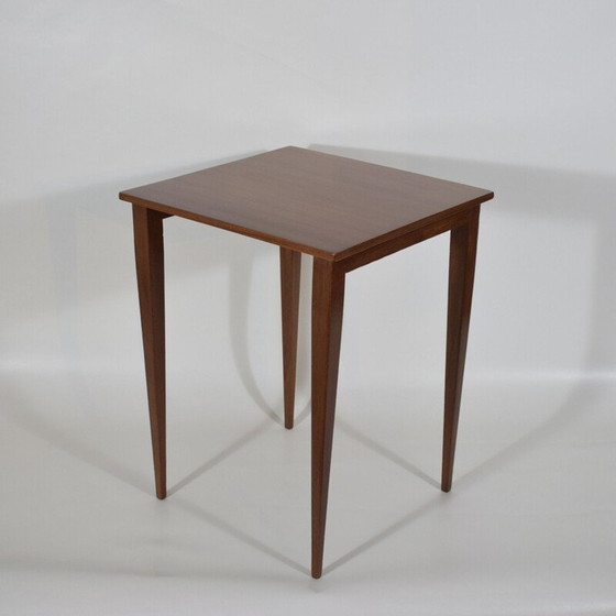 Image 1 of Teakhouten salontafel of uiteinde van sofa, 1960