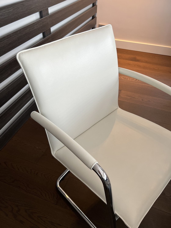 Image 1 of 6x Leolux Freyr Eetkamer Stoelen