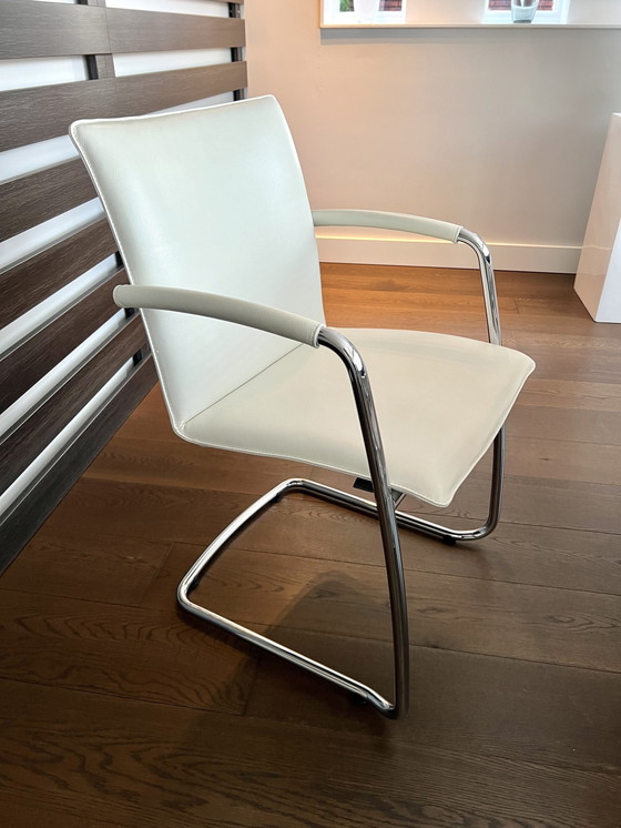 Image 1 of 6x Leolux Freyr Eetkamer Stoelen