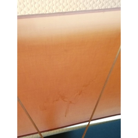 Image 1 of Vintage lamp in gelakt hout van Jean Claude Mahey voor Maison Romeo, 1970