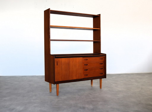 Vintage Teak Secretaire