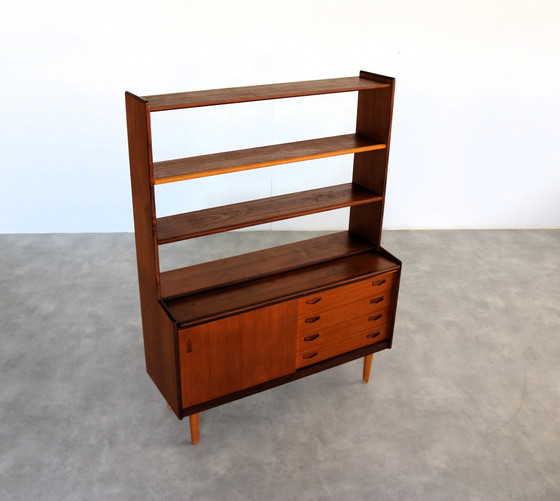 Image 1 of Vintage Teak Secretaire