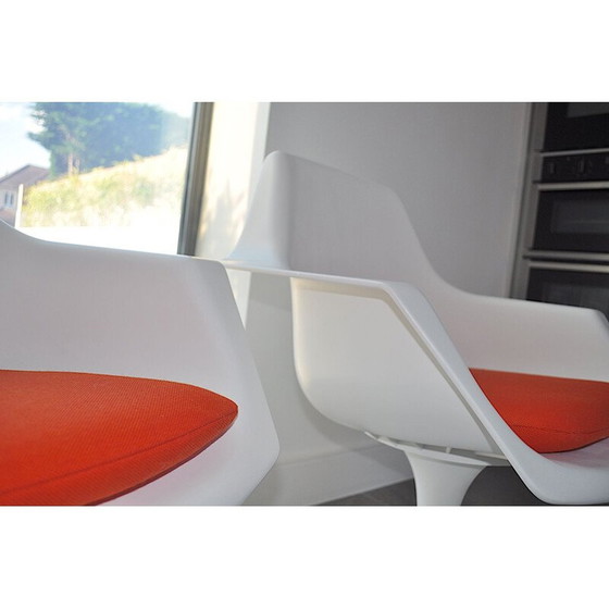 Image 1 of Paar Vintage draaifauteuils Stempel Nurieux 1970