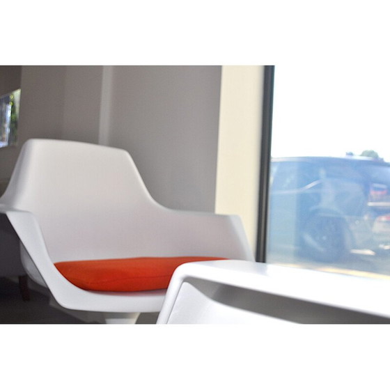 Image 1 of Paar Vintage draaifauteuils Stempel Nurieux 1970