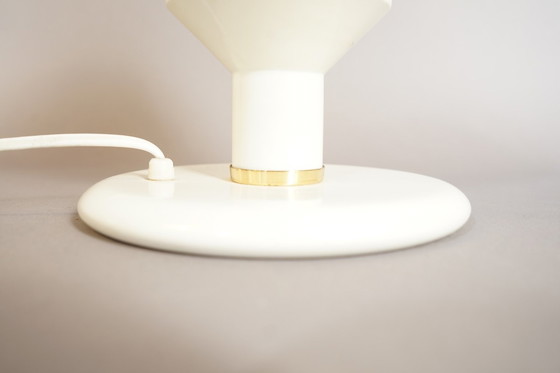 Image 1 of Vintage witte Regency Bubble tafellamp, jaren 70