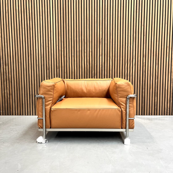 Image 1 of Cassina LC2 - Le Corbusier Cognac leder dons