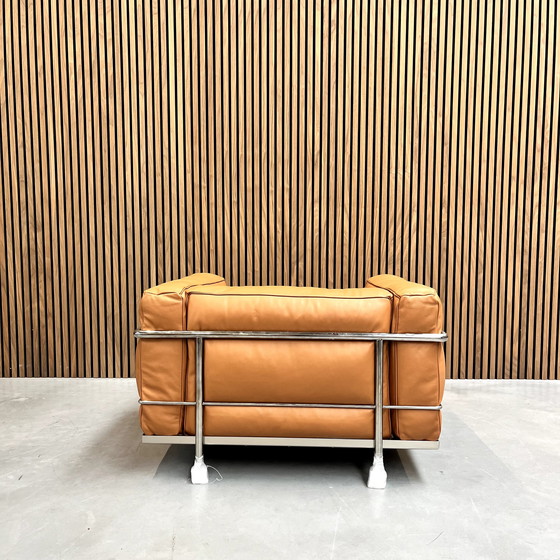 Image 1 of Cassina LC2 - Le Corbusier Cognac leder dons