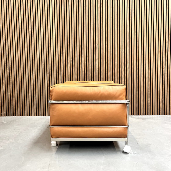 Image 1 of Cassina LC2 - Le Corbusier Cognac leder dons