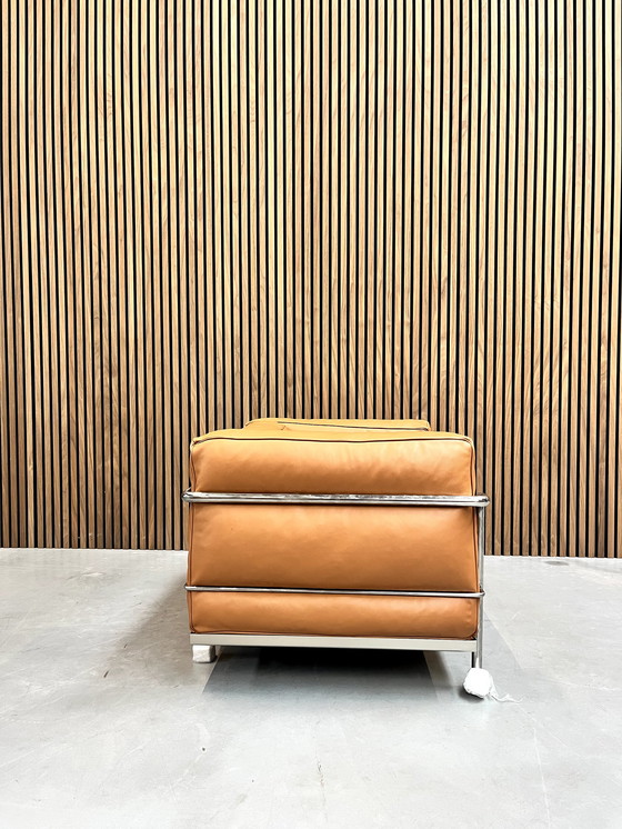 Image 1 of Cassina LC2 - Le Corbusier Cognac leder dons